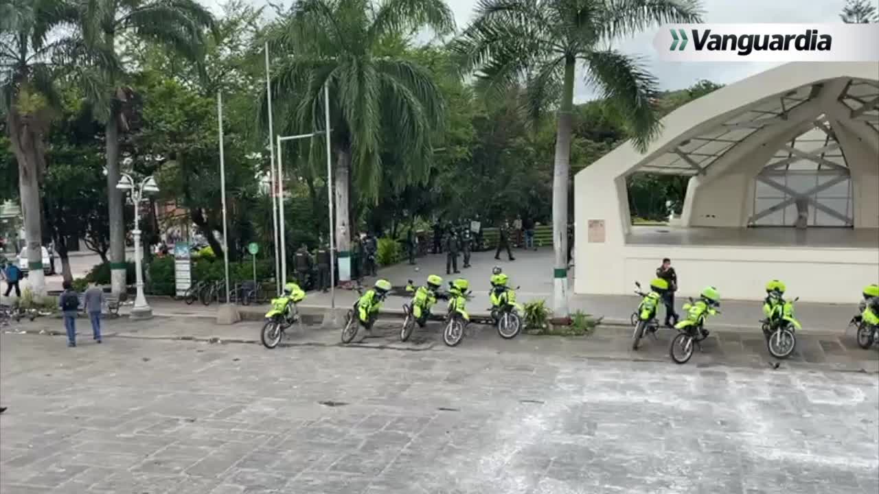 Panorama en Piedecuesta por Paro Nacional