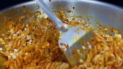 Cooking ASMR #shorts #asmr #food #cooking #indianasmrworld #pasta_ Red Sauce Pasta