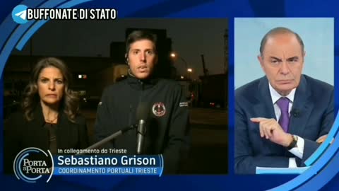 Protesta al porto di Trieste: Vespa, un nome una garanzia!