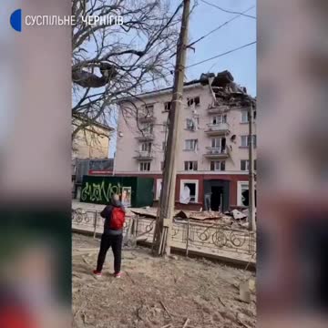 Chernihiv, hotel Ukraine, from which they made the headquarters of the "foreign legion