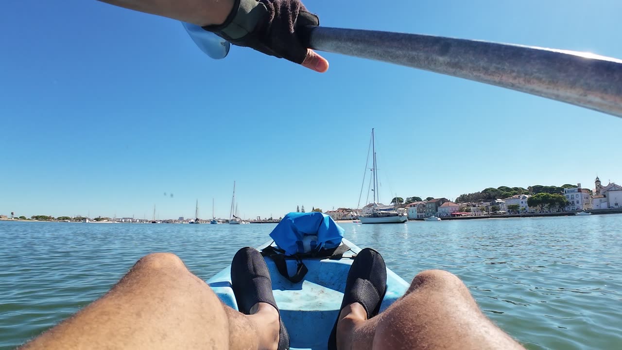 Kayak Ride on The South Side, Portugal - Margem Sul, S01E10 Seixal 29th SEPT 2k24 Part 10