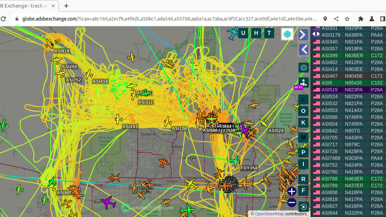 N424PA - MORE low altititude flying chinese assholes over the USA - Feb 24th 2024 -