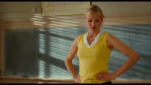 Bad Teacher 2011 Cameron Diaz scene 3 remastered 4k