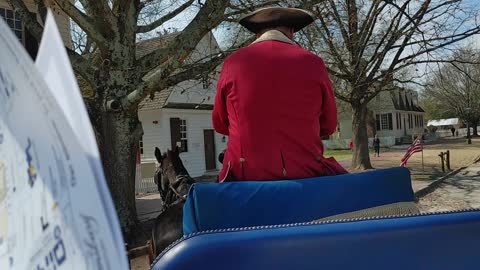 Carriage Ride in 1776 Colonial Williamsburg