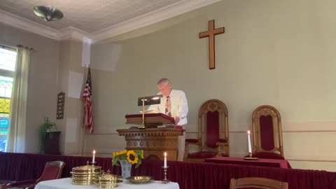 Sunday Sermon, Cushman Union Church, Pastor Jay D. Hobson. 8/6/2023