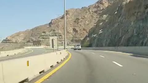 DRIVING THROUGH ROAD