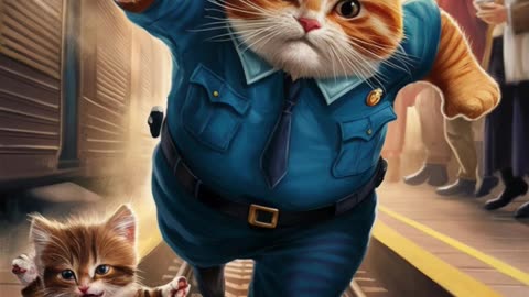 cat railway officer