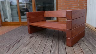 AMAZING OUTDOOR SOFA so easy to make