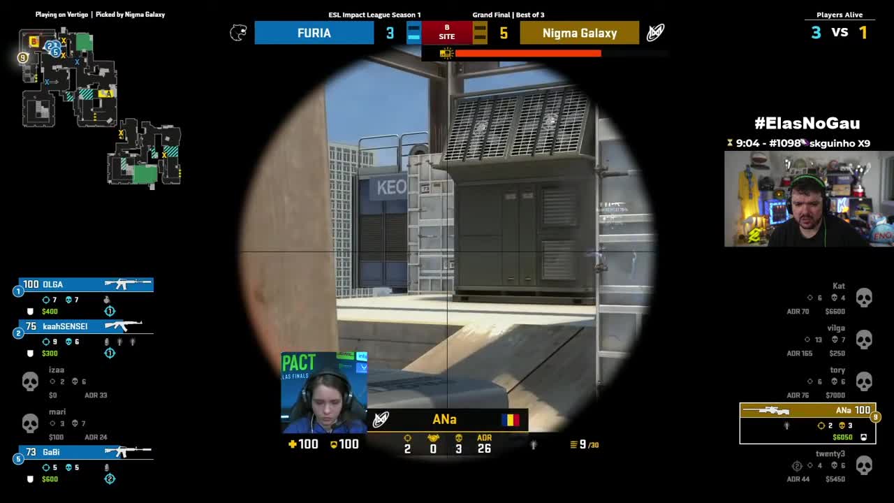 INSANE BUG AT ESL IMPACT WOMEN'S CS FINAL! ANA IS HER NAME!