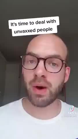 This clown thinks he's going to force experimental vaccines into us.