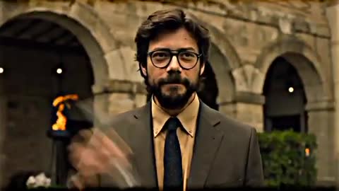 Money heist professor status