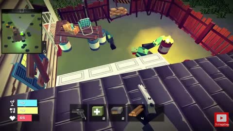 Unturned Mobile Version 4.0 Test (Pixel Survival) Zombie Survival Game