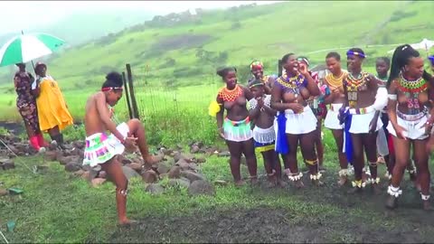 Zulu virgin dance