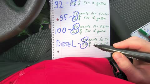 After latest sanctions: Average gallon of gas for Americans is $4.00. For Russians, it's $1.80.