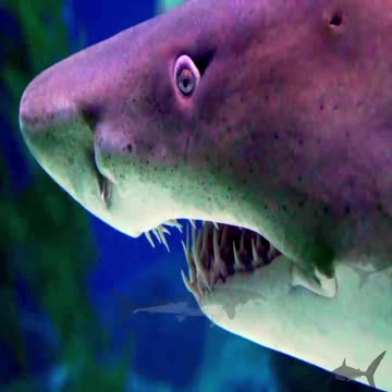 Scuba diver swims among one of the world's most bizarre fish