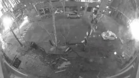 CREEPY! - Nashville Explosion Surveillance Video Backwards