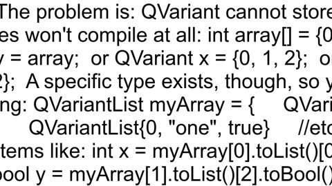 Pass 2d Array from c to qml