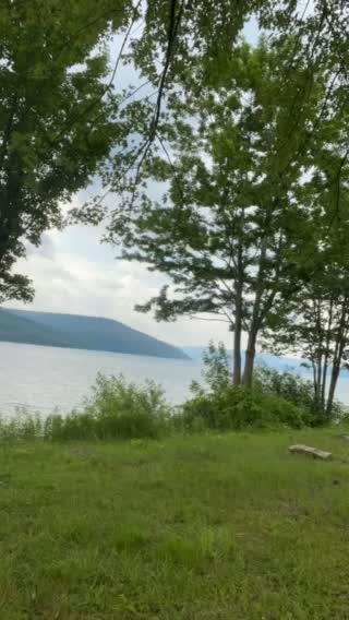Time Lapse of Rain Coming in on the Allegheny Reservoir