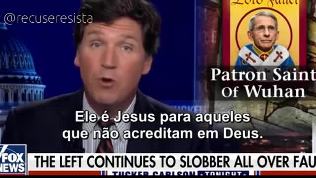 Tucker Carlson fala sobre e mails de Dr. Faucci - traduzido