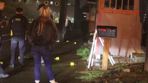 WAR ZONE PORTLAND POLICE RESPOND TO SHOTS FIRED
