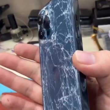 Beautiful iPhone 12 Pro Max Destroyed
