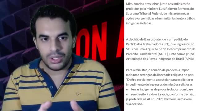 URGENTE! CRISTIANISMO É PROIBIDO NO BRASIL.