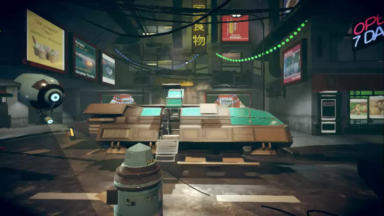 3D Animation Future City Car Chat