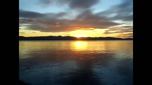 Nature Relaxation Music Autumn Sunrise in Hobart Tasmania