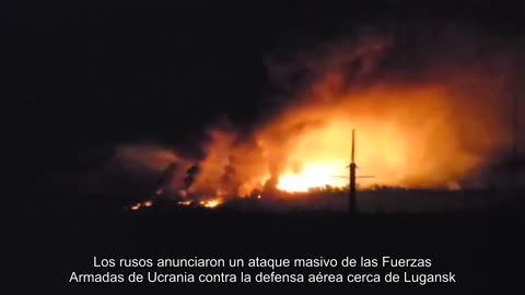 Los rusos anunciaron un ataque masivo de las Fuerzas Armadas de Ucrania contra la defensa aérea cer