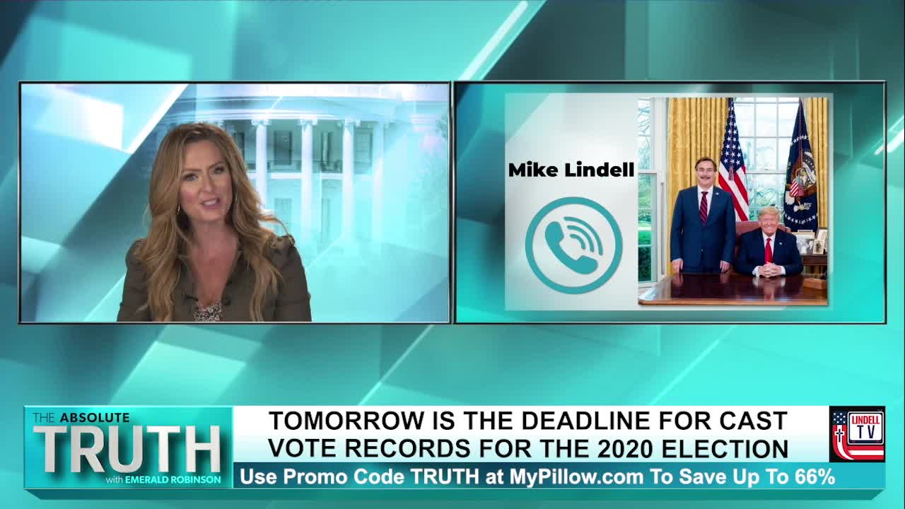 MIKE LINDELL DISCUSSES THE DEADLINE FOR CAST VOTE RECORDS PRESERVATION IN THE 2020 ELECTION