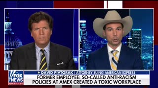 Tucker Carlson on AMEX getting sued over racism against white employees