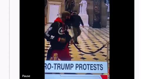 BLM and a Rapper go to the Capitol