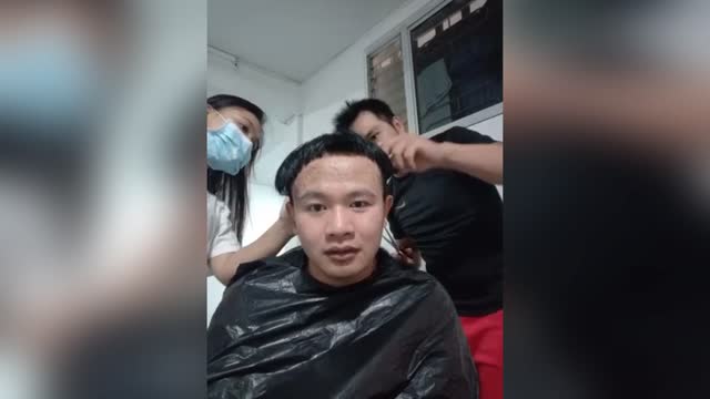 Netizen Cuts Hair Like Monk After Dare For 1M Comments