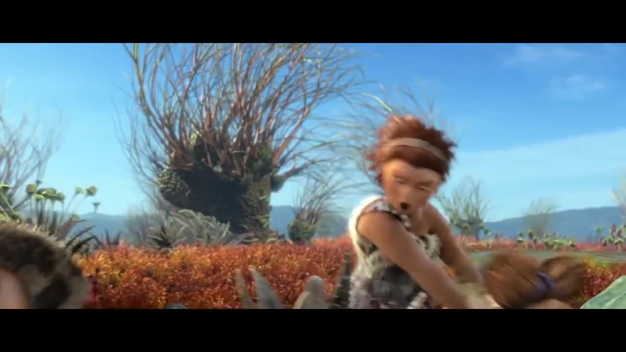 The Croods - Guy & Eep go to finding " Tomorow" Lands - Best Funny Moments-8