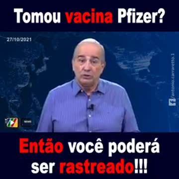 Pfizer pode rastrear vacinados