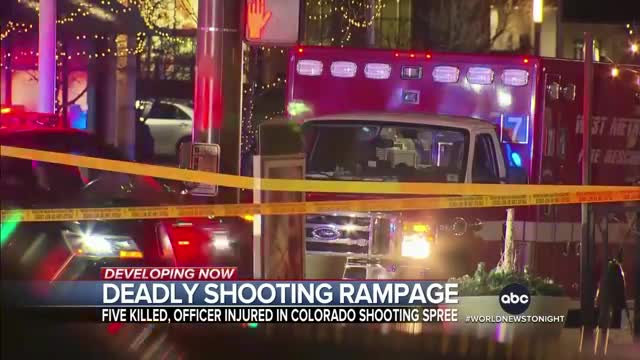 5 dead in Denver shooting rampage