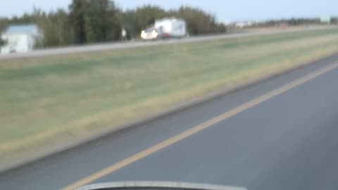 Marked Headlights and Limo Black windows and even some windshields east of Grande Prairie, Alberta