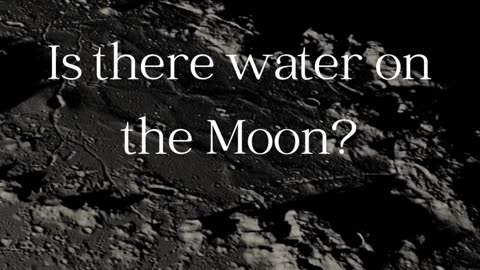 Water on the Moon