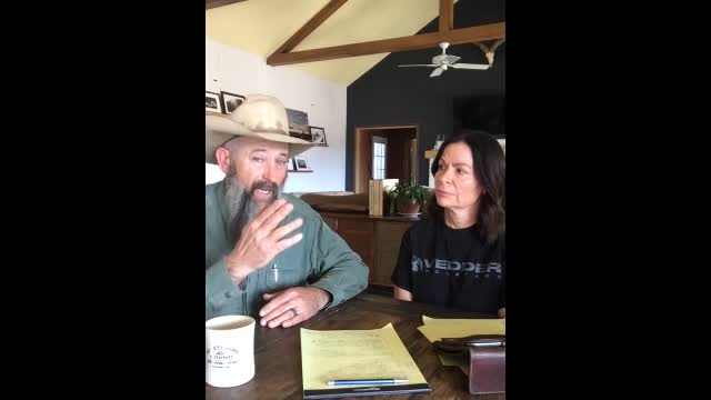 A Ranch Couple Discussion On The Constitution And Church And State