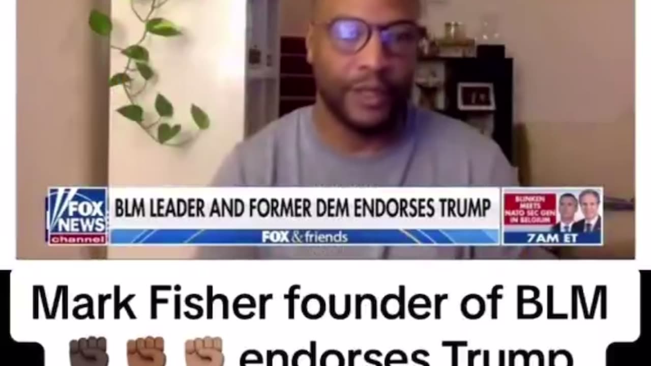 BLM founder endorses Trump