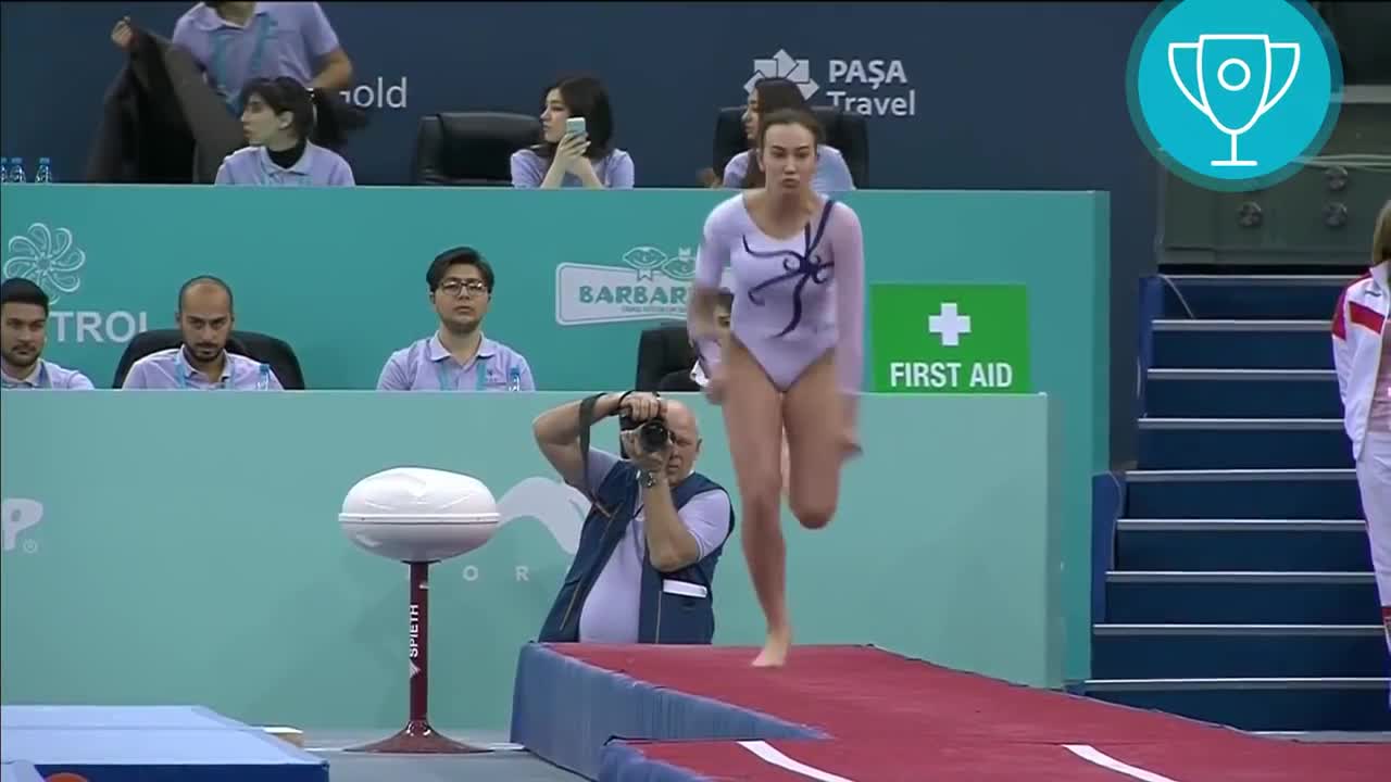 Trampoline Gymnastics Skills/ Championship Matching