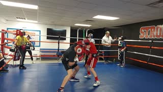 Joey boxing Travis 2/8/22