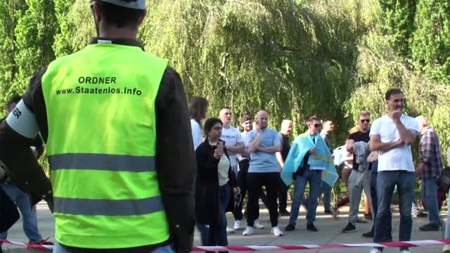 Propaganda-Lüge von Putins Krieg! Tag des Sieges in Berlin 9. Mai 2022