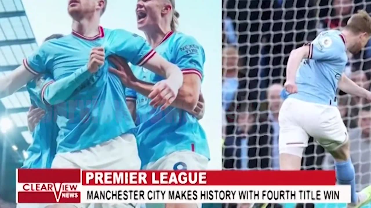 MANCHESTER CITY MAKES HISTORY WITH FOURTH TITLE WIN