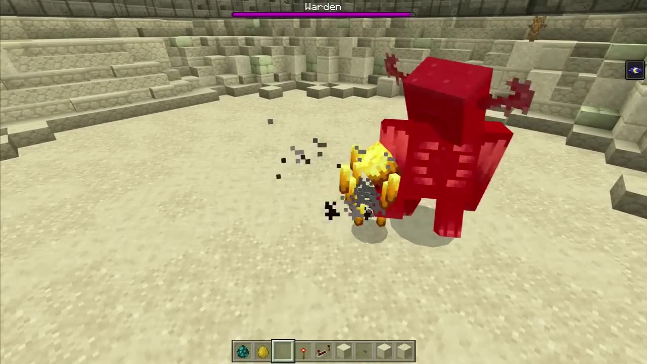 Warden vs Every mob in Minecraft (Bedrock Edition) - Minecraft 1.19 Warden vs All Mobs