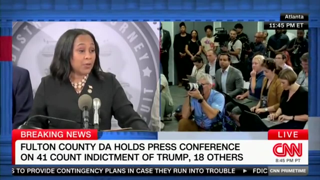 Fulton County DA Gets Demolished After Document Detailing Trump's Charges Leaked