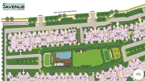 Gaur City 5th avenue Ready to Move Flats