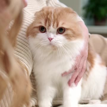 Woman with her cute cat on the bed | Funny Animal Compilation Video