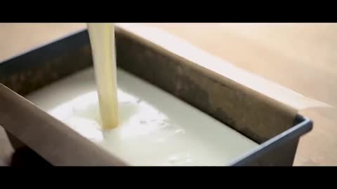 The Healing Process Of Pouring Cake Liquid