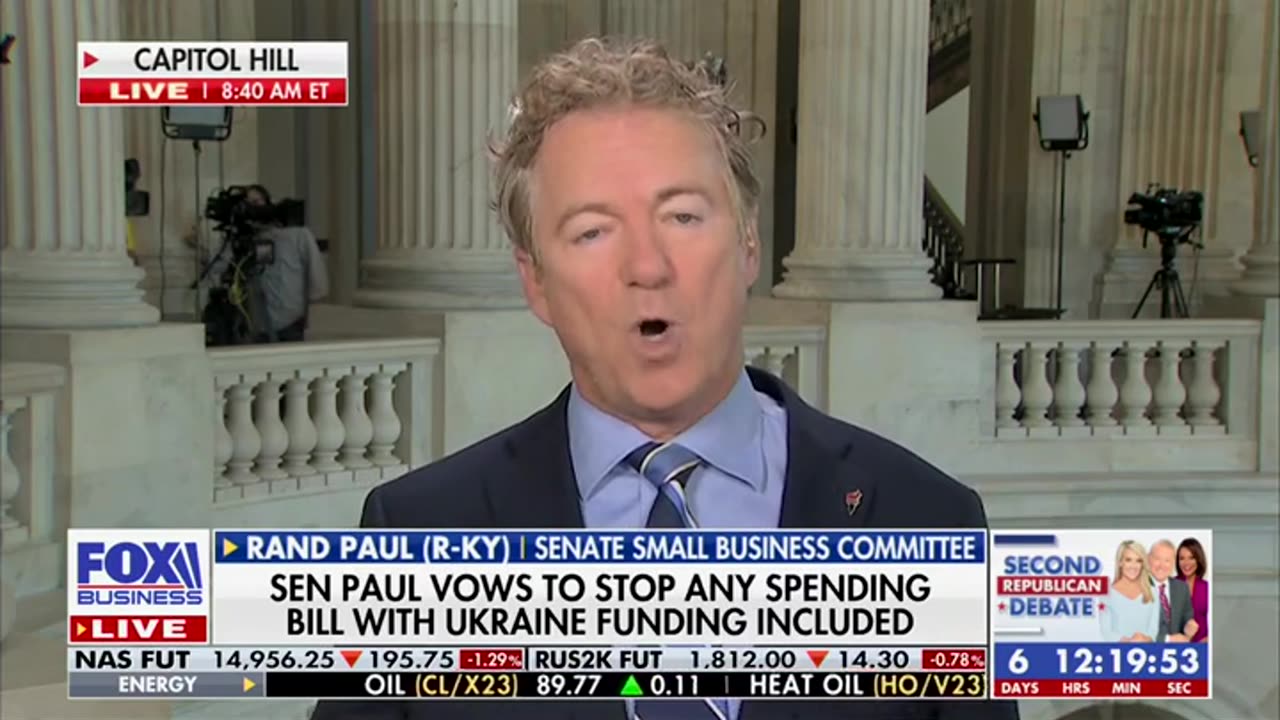 Rand Paul calls out Lindsey Graham over Ukraine aid